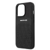 Oryginalne Etui AMG do iPhone 13 Pro Max | Skóra Naturalna | Curved Lines | Czarny